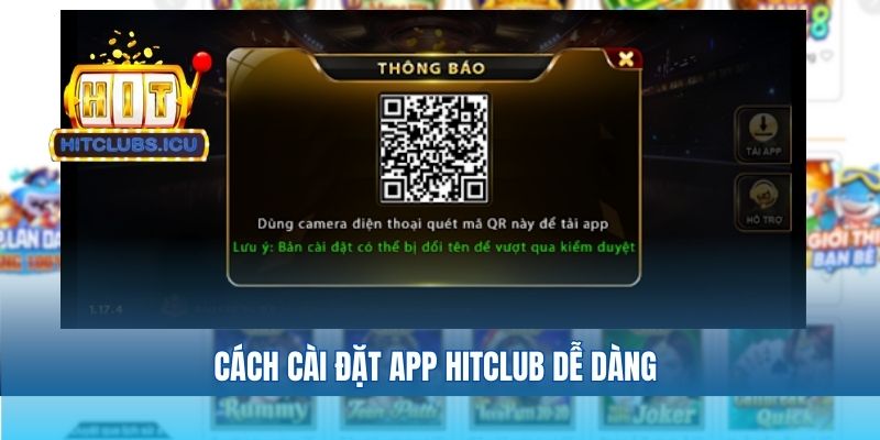 Cách cài đặt app Hitclub dễ dàng